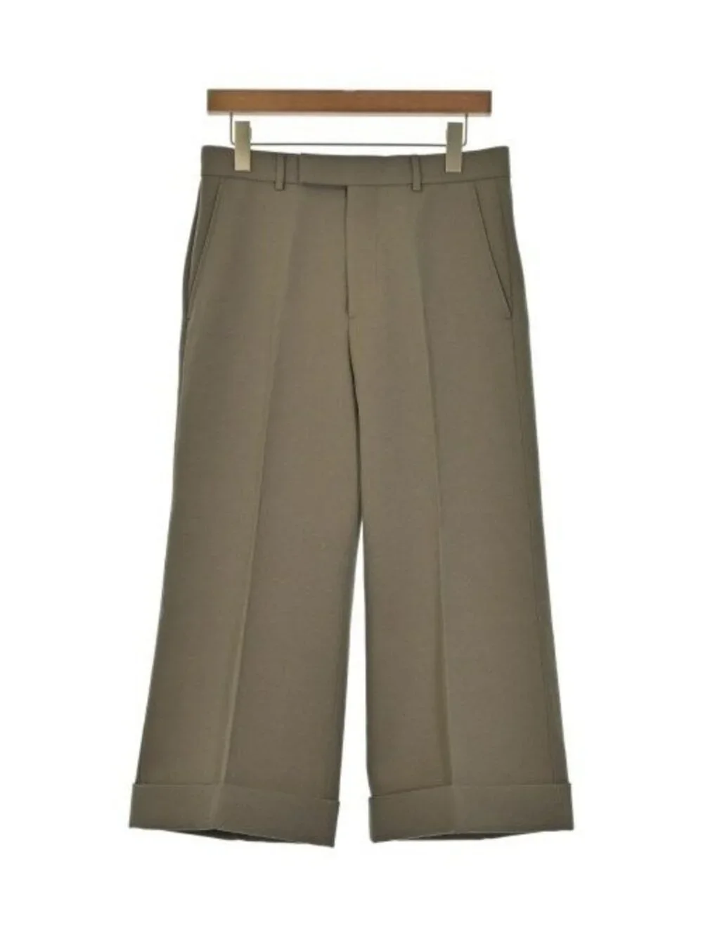 Gucci Cropped Pants Brown
